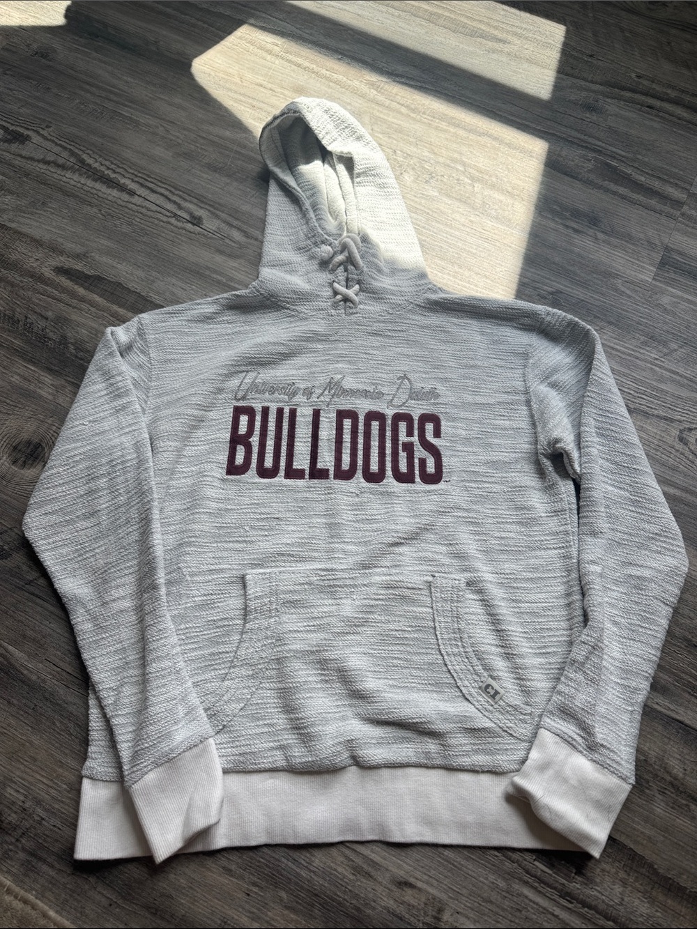 Women's Gray Bulldogs Hooded Sweatshirt